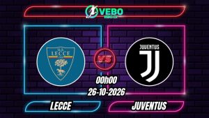 Soi Kèo Lecce vs Juventus 00h00 - 26/10/2026